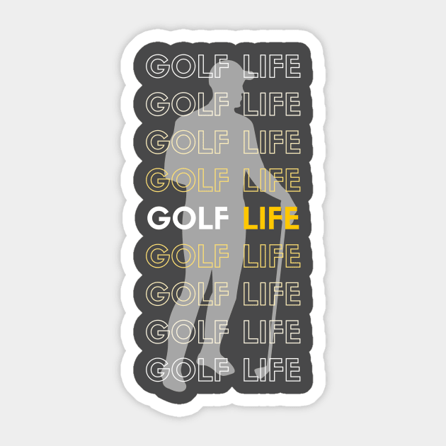 Golf Life Sticker by Golfers Paradise